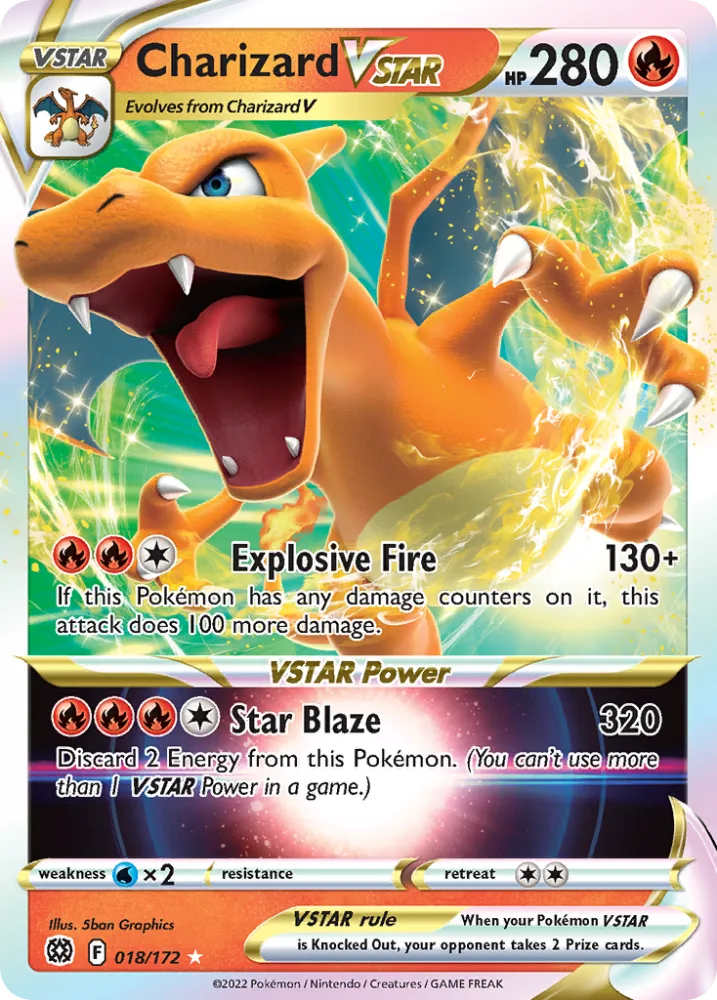 Charizard VSTAR — Brilliant Stars