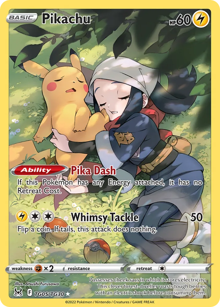 Pikachu — Lost Origin Trainer Gallery